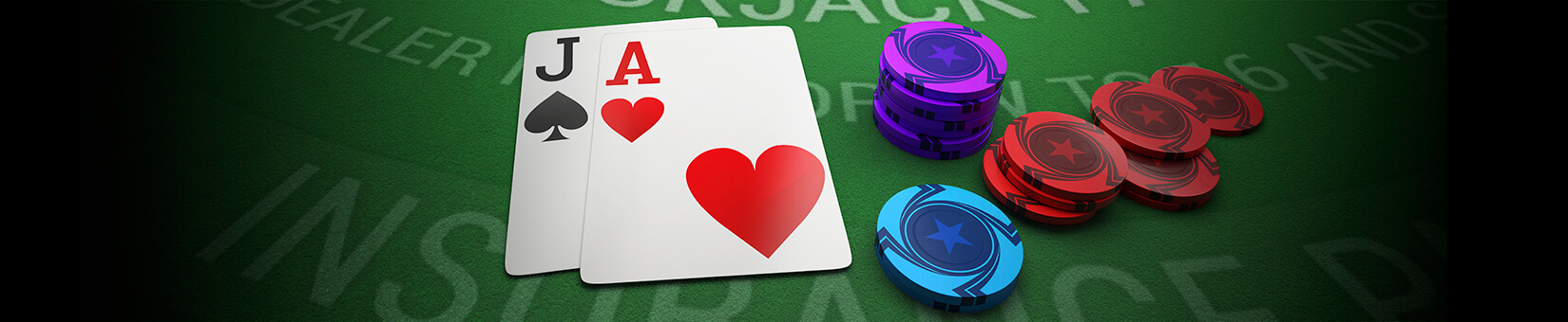 casino chips and playing cards